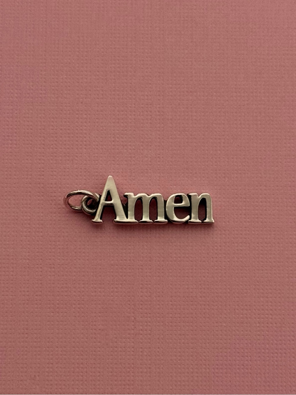 James Avery Retired Amen Charm